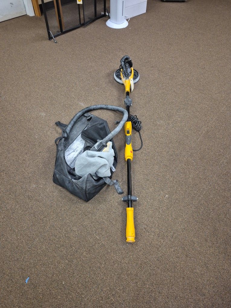 Alloyman Corded Drywall Sander With Hose And Bag