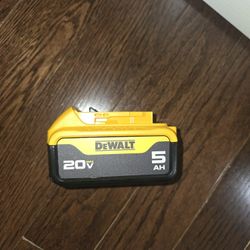 
DEWALT
20V MAX Premium Lithium-Ion 5.0Ah Battery Pack