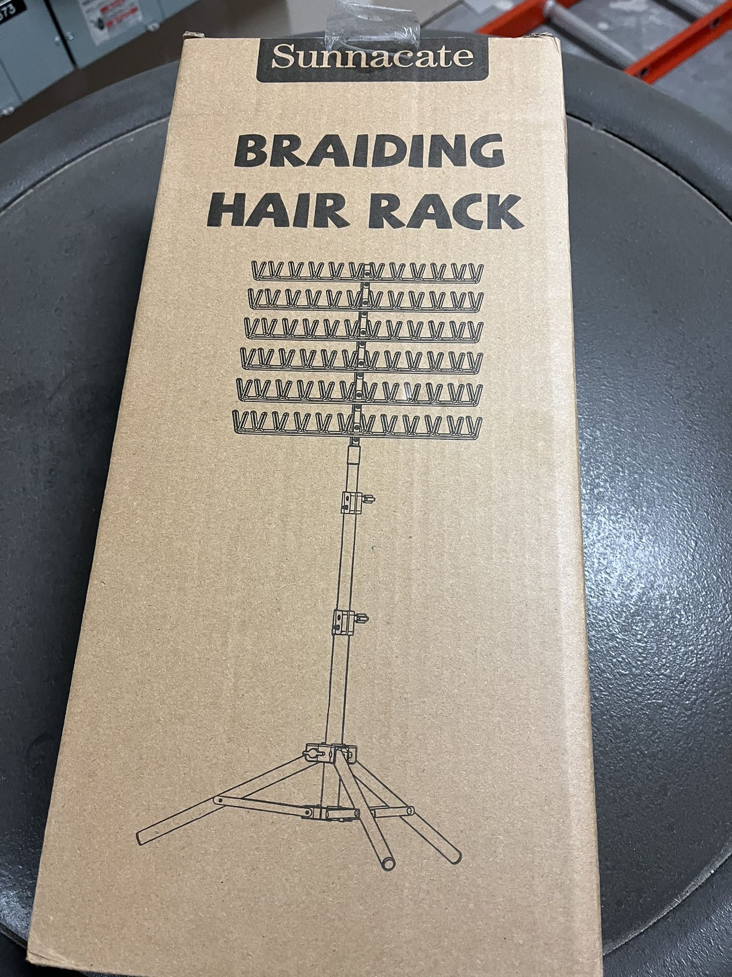 Braiding Rack , Stool And Tray