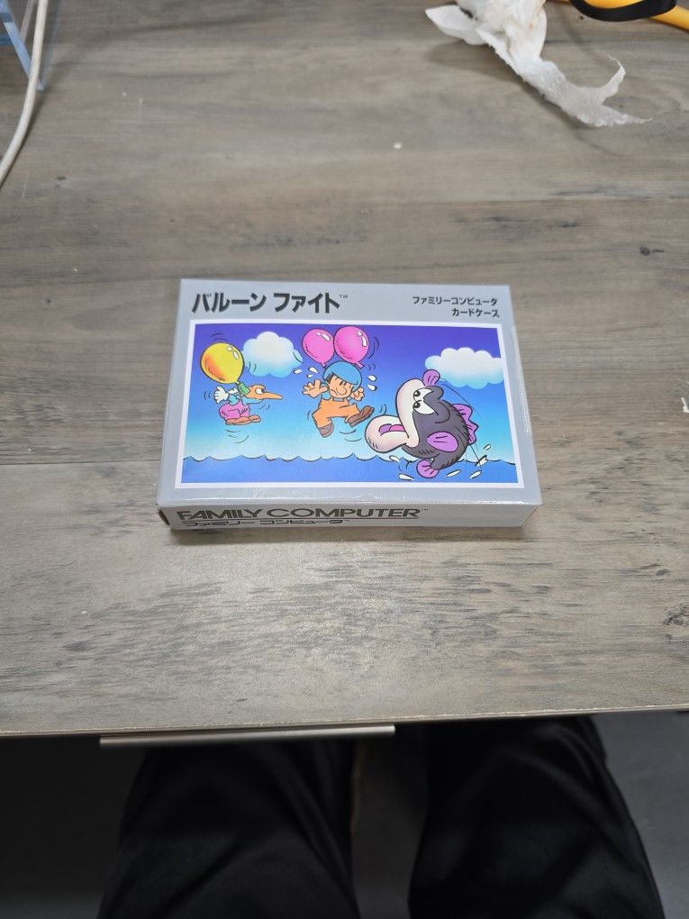 Family Computer Balloon Fight Card Case Japanese Arcade Prize