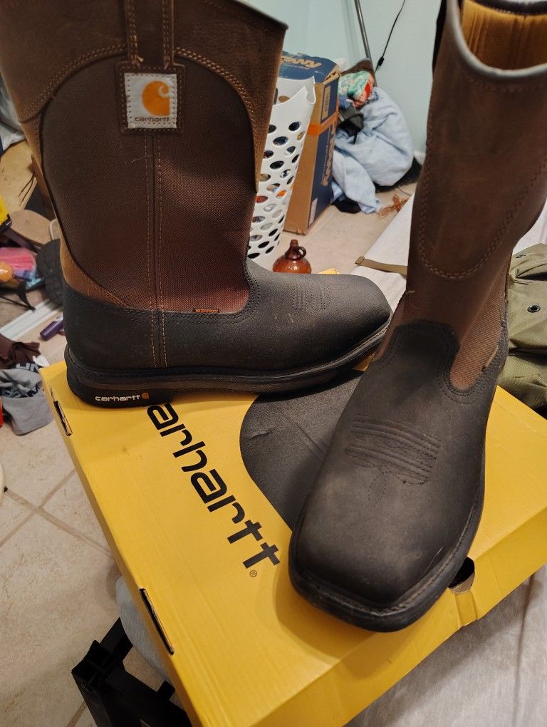 Carhartt Waterproof Steel Toe Work Boots