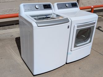 LG Washer & Dryer Set - Delivered & Installed, 30-Day Guarantee