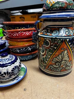 Mexican Televera & Sicilian Ceramic Collection.