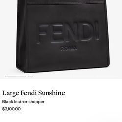 Large Fendi Sunshine