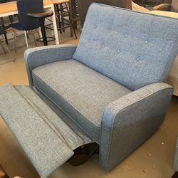 Mid Century Loveseat Recliner