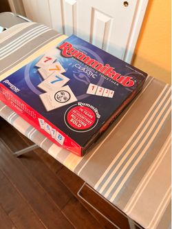 Pressman Rummikub Classic Complete Tile Game Set w/ Tile Racks, Age 8+