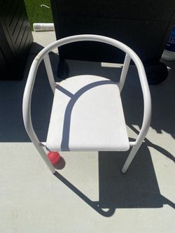 Two Piece Children’s Metal Frame Chairs 25$