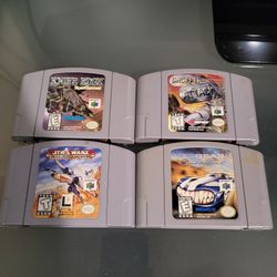 Nintendo 64 N64 Flying Combat/Racing Games
