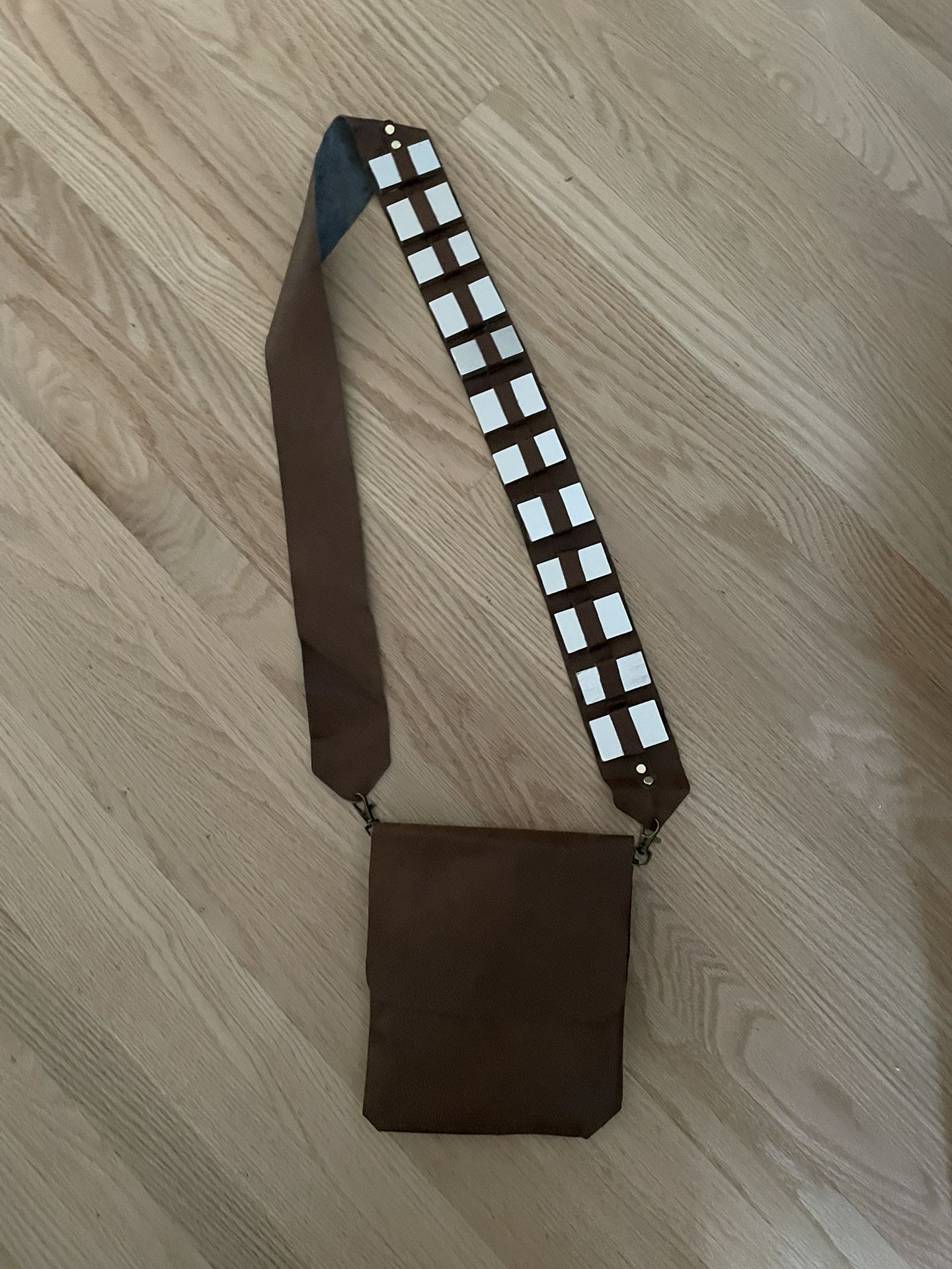 Handmade small side bag for Chewbacca costume