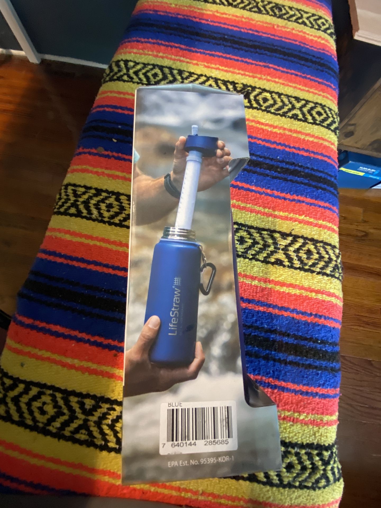 NEW (not used) Life Straw Bottle With Filter