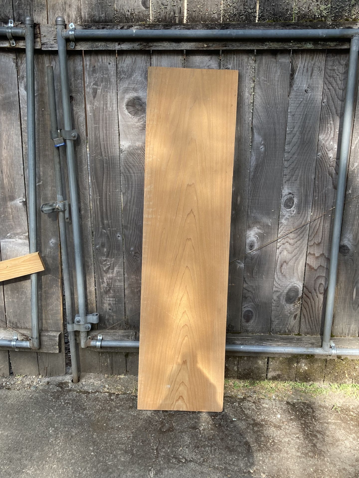Western red Cedar plank lumber
