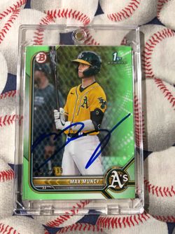 Max Muncy 1st Bowman Auto IP