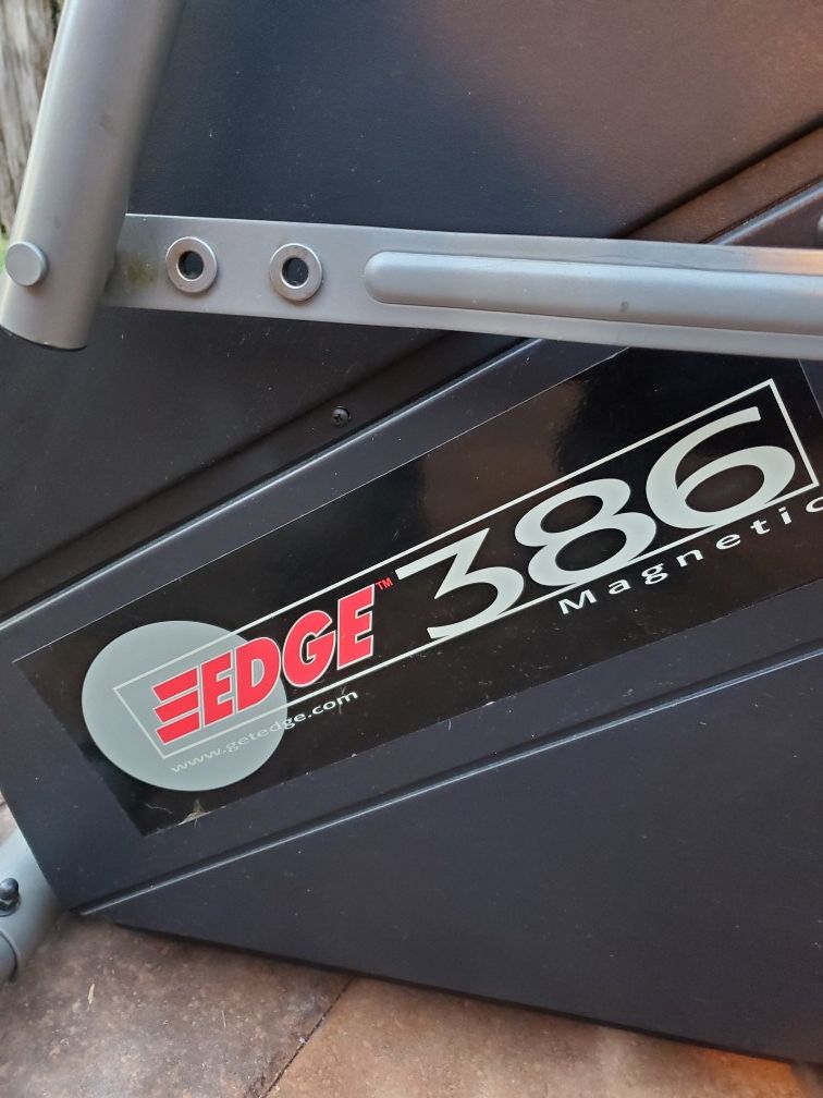 edge 386 magnetic exercise bike