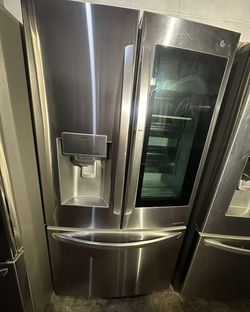 LG Counter‑Depth French Door – Ice & Water Dispenser, 36" Stainless