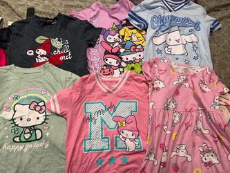 Hello kitty and friends t shirts and dress