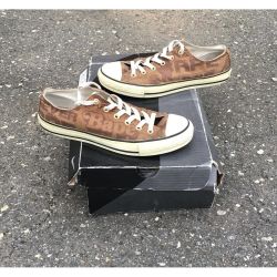 A Bathing Ape Low Top Bapestas size 9 Brown