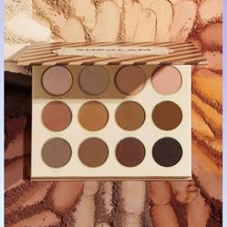New SHEGLAM Smart Cookie Palette 12- Clolor Shimmer Matte Eyeshadow Palette Warm Brown Smoky Eyes Long Lasting Ultra Pigmented Soft Smooth Blendable E