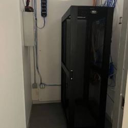 Tripp Lite SR42UBSP1 42U Rack Enclosure Server Cabinet with Doors and