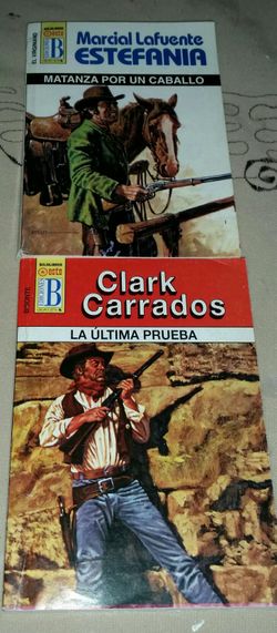 4 Libros Oeste Vaqueros Spanish Wild West Books