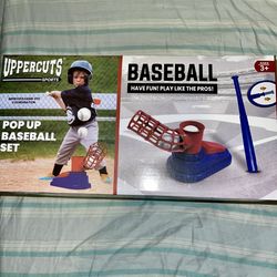 Uppercuts Sports Pop Up Baseball Set* New