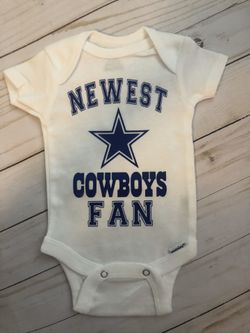 Newest cowboys fan onesie