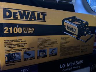 Dewalt Electric pressure washer