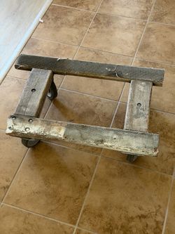 Heavy Duty Wooden Furniture Dolly with 4 Swivel Casters
