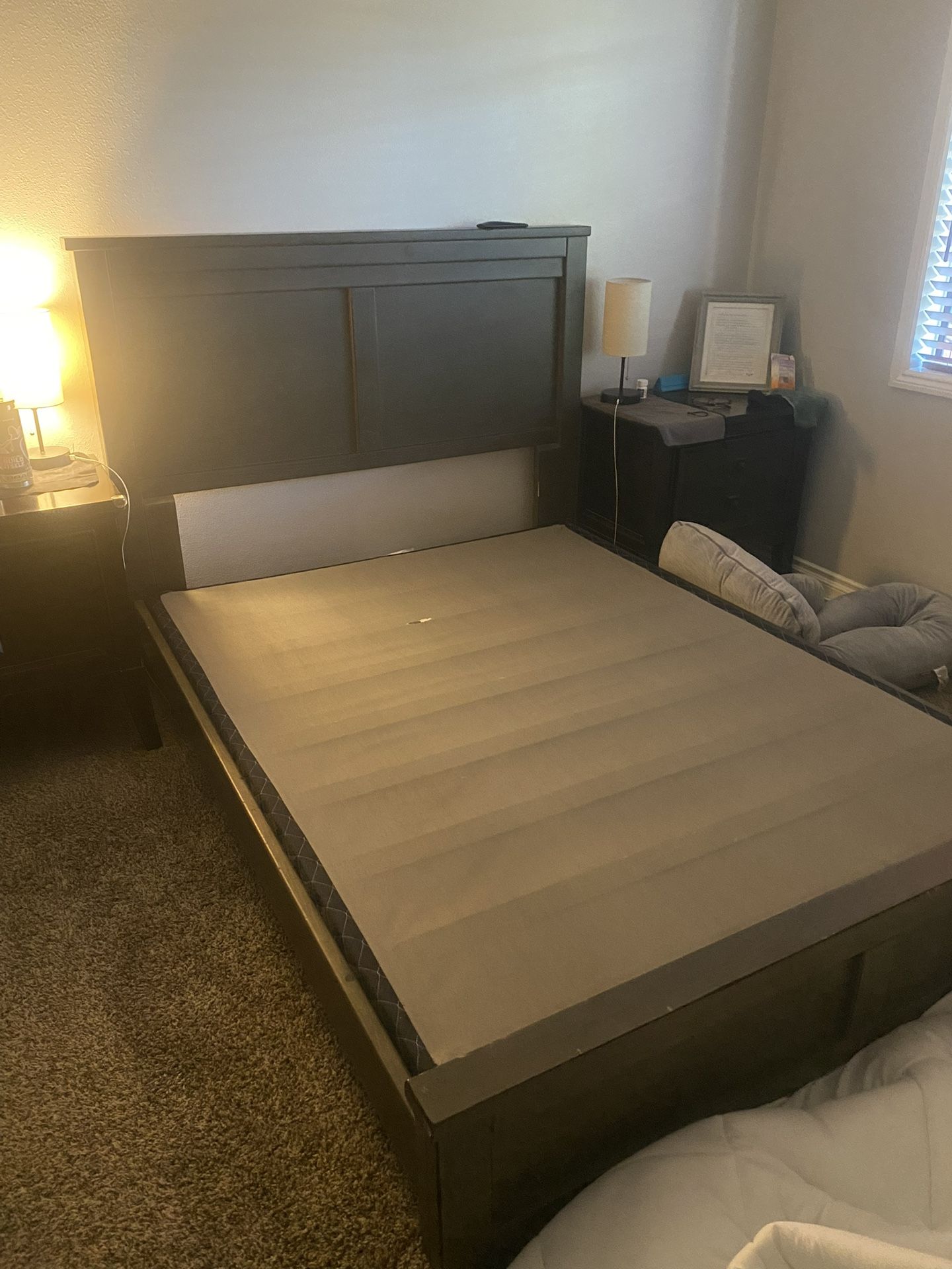 Queen Wood Bed Frame