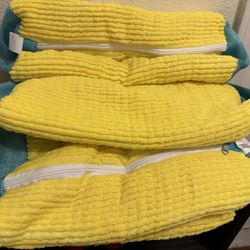 4PCSWashing Shoes Bag Cotton Laundry Anti-Deformation Shoes Clothes Organizer New