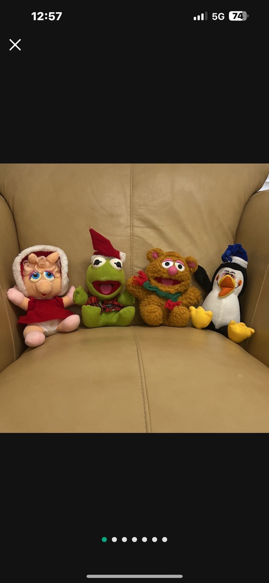 Vintage 1987 Stuffed Animal 