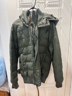 Excellent condition Superdry Winter Jacket (Green) Size Large
