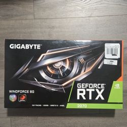 Rtx 2070  ( Gigabyte Windforce) 