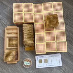Montessori math Learning Materials