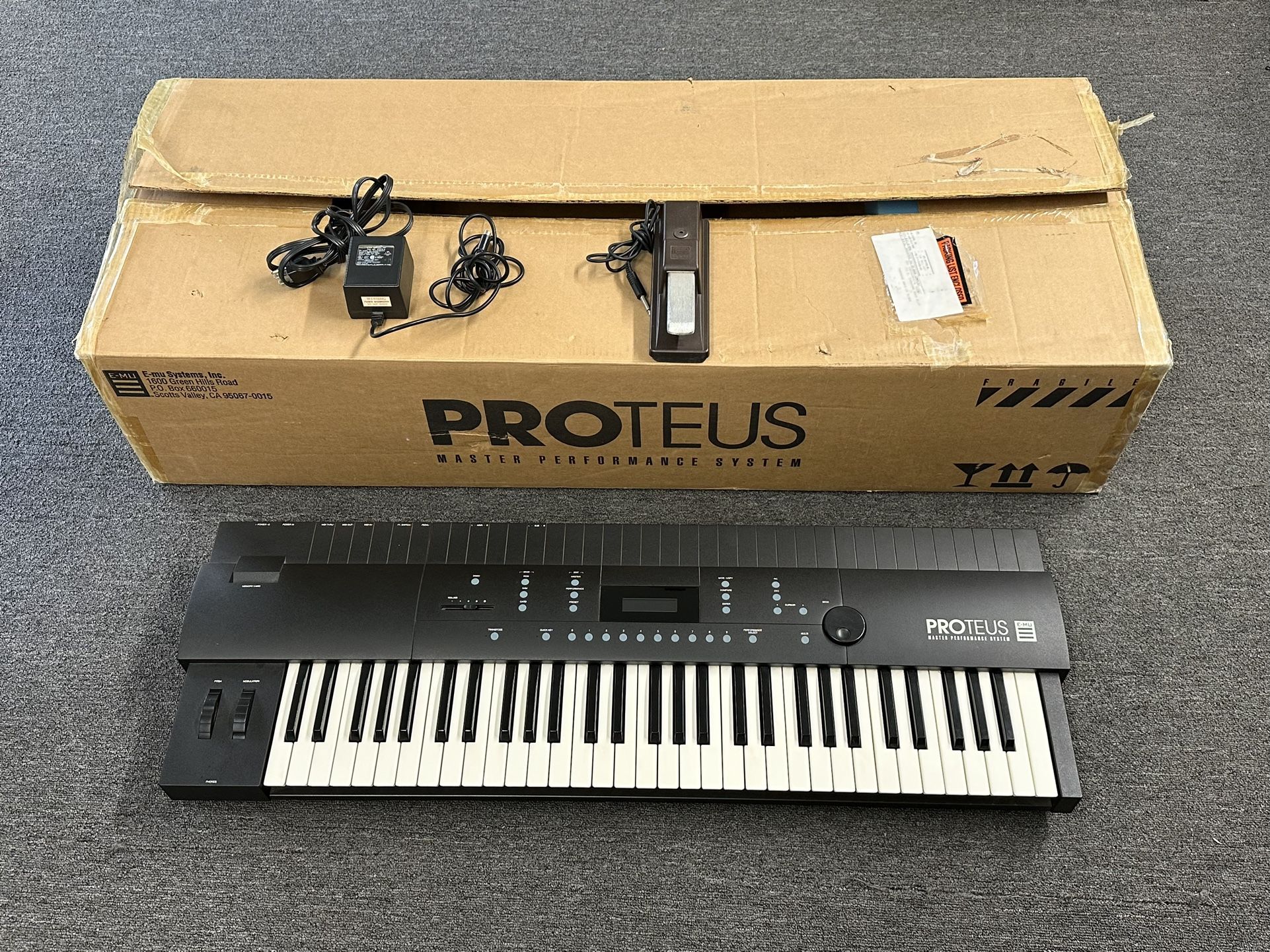 Vintage 1990's EMU Proteus MPS Master Performance System 61-Keys
