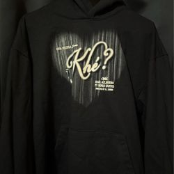 Rauw Alejandro Merch “Khe?” Hoodie- Size L