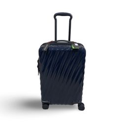 TUMI 19 Degree International Expandable 4 Wheel Carry-On - Glossy Navy