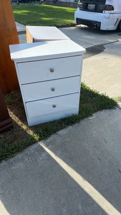 Free dressers two white