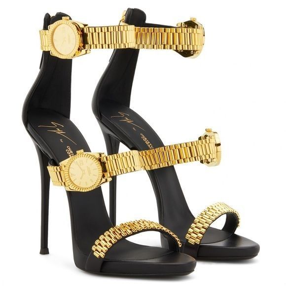 Cardi B watch Giuseppe Heels