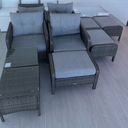 Outdoor patio furniture