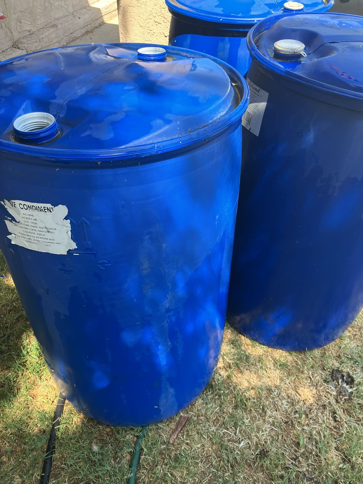 55 Gallons Food Grade Barrels for Sale in Riverside, CA OfferUp