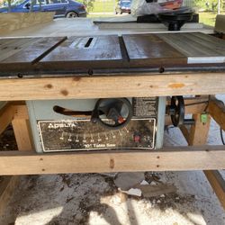 Mesa De Trabajo Con Table Saw And Router 
