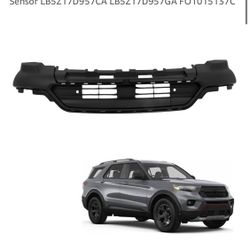 Front Lower Bumper Cover Valance Replacement for 2020 2021 2022 2023 Explorer with Parking Aid Sensor 
