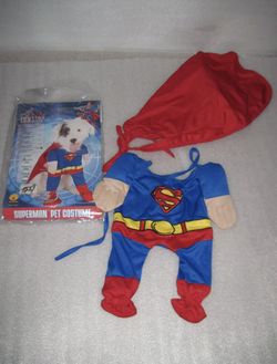 Dog Superman costume new