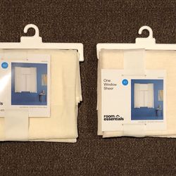One Window Sheer (Qty =2)