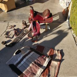 Saddle and Blankets and Things