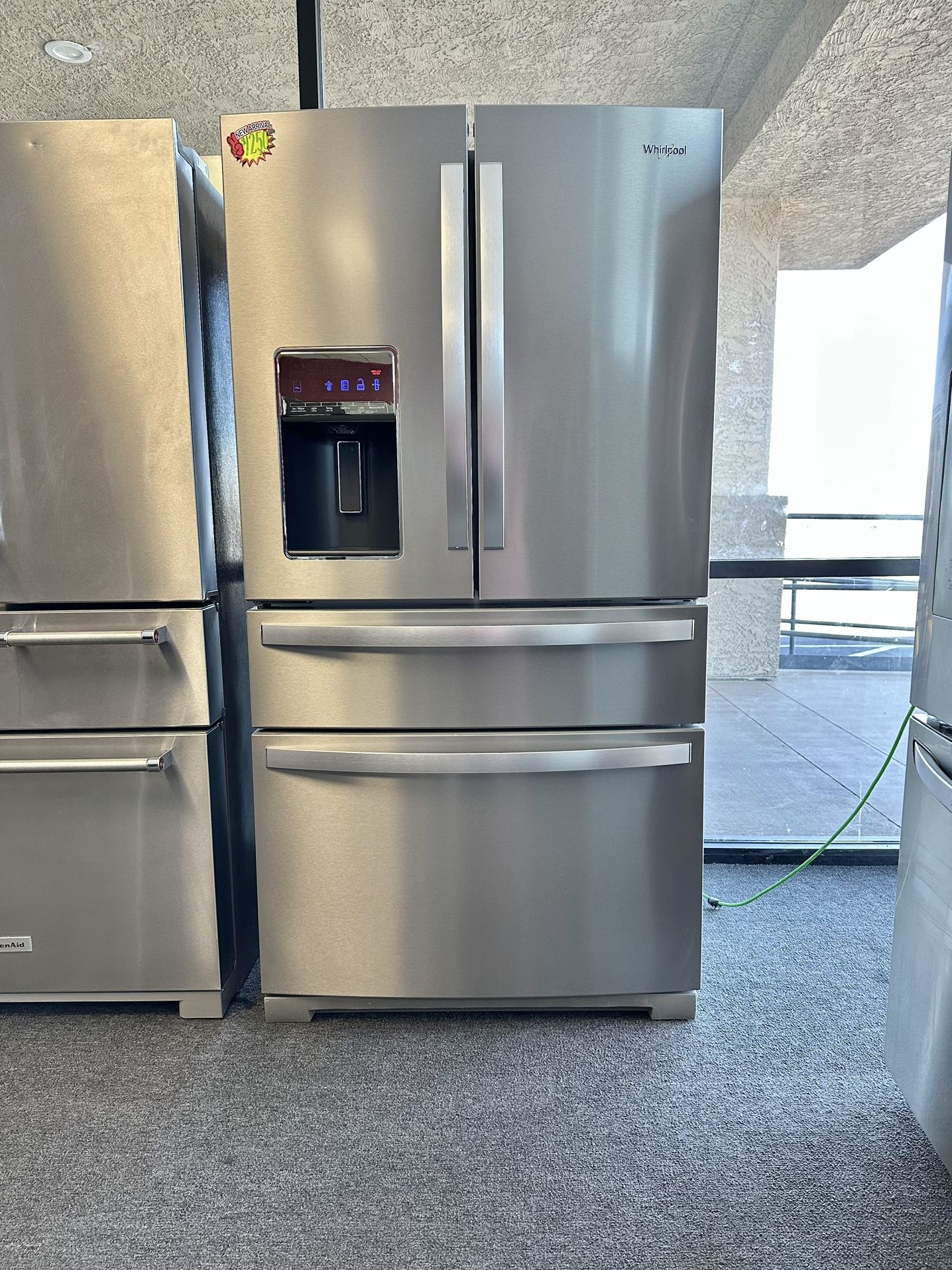 Stainless Steel Whirlpool Frenchdoor Refrigerator