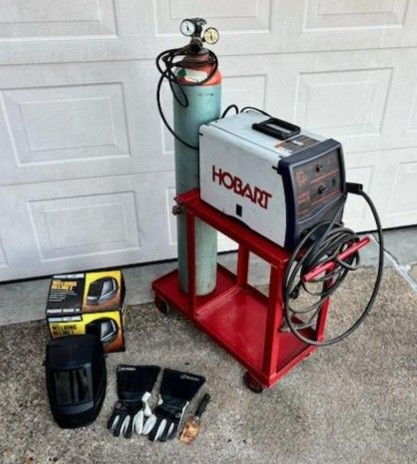 Hobart 125 Mig Welder With Tank