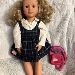 my generation doll- school girl