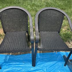 Two lonely chairs