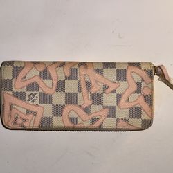 Louis Vuitton Damier Azur Tahitienne Clemence Wallet